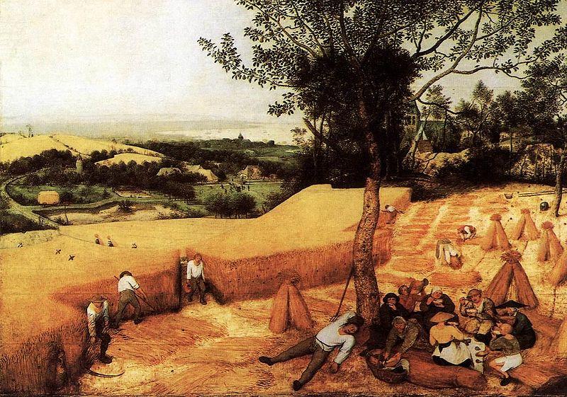 Pieter Bruegel the Elder The Corn Harvest oil painting picture